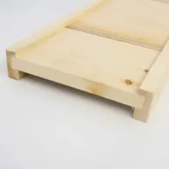 Lehman's Stoney Acres Solid Bottom Board for 5-Frame Nuc and Langstroth Hive, Durable, Stable Foundation Beehive Base, Essential Hive Management Tool