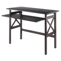 Xander Foldable Desk Oyster Gray - Winsome