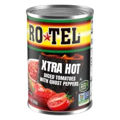 Rotel Xtra Hot Diced Tomatoes with Ghost Peppers - 10oz