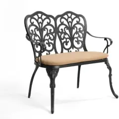 Long Chair Outdoor With Cushion, Long Chair Beach Aluminum, Garden Benches For Outdoor, Lounge Chair Cushions Outdoor-Cuddlewood