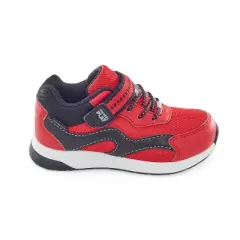 Stride Rite Kids Unisex Albee Sneaker | 5 | Red/Black