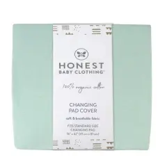 Honest Baby Organic Changing Pad Cover - Sage