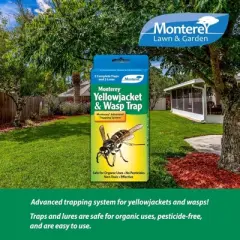 Monterey Disposable, Non-Toxic Yellowjacket & Wasp Traps, 2 Pack