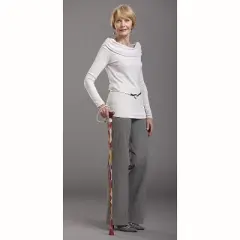 Switch Sticks Walking Cane for Men or Women, Foldable and Adjustable from 32-37 Inches, FSA and HSA Eligible, Waves