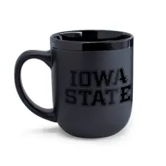 NCAA Iowa State Cyclones 12oz Ceramic Coffee Mug - Black