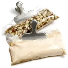 Norpro Stainless Steel Food Storage Mini Bag Clips - 2 Pack