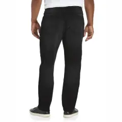 True Nation Washed Black Athletic-Fit Stretch Jeans - Men's Big and Tall
