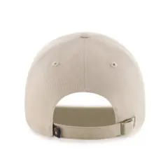 MLB Milwaukee Brewers Khaki Clean Up Hat: Adjustable Cotton Baseball Cap