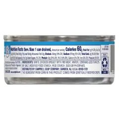 Swanson Premium White Chunk Chicken Breast in Water - 4.5oz