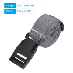 Unique Bargains Travel Backpack Adjustable Luggage Strap with Quick Release Buckle