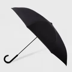 Totes Plaid Compact Umbrella