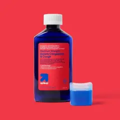 Adult Maximum Strength For Cold Flu and Sore Throat Syrup - Berry Flavor - 6oz - up&up&trade;