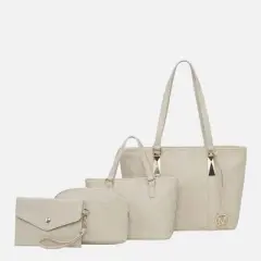 MKF Collection Arya Signature Vegan Leather Tote Bag for Women Versatile Handbag Purse by Mia K