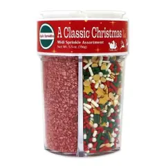 Mystic Sprinkles A Classic Christmas in Gold Midi Sprinkle Assortment 5.5oz