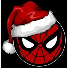 Boy's Marvel Christmas Spider-Man Santa Hat T-Shirt