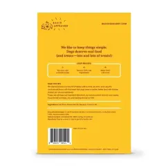 Bocce's Bakery Peanut Butter and Banana Basic Wheat Free Dog Treats - 14oz