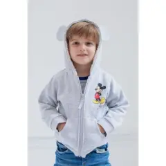 Disney Mickey Mouse Minnie Mouse Lion King Simba Baby Fleece Zip Up Hoodie Newborn to Infant