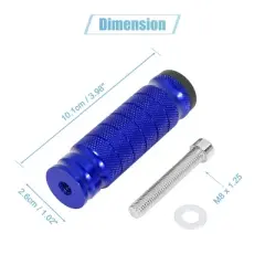 Unique Bargains Aluminum Aolly Motorcycle Rearset Footpeg 1 Pair