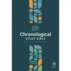 NLT One Year Chronological Study Bible (Softcover) - by  New Living Translation (Paperback)