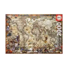 Educa Pirates Map Jigsaw Puzzle - 2000pc