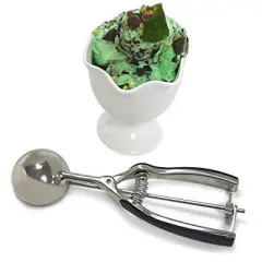 Norpro Grip-EZ 4-Tablespoon / 59mm Stainless Steel Food Scoop