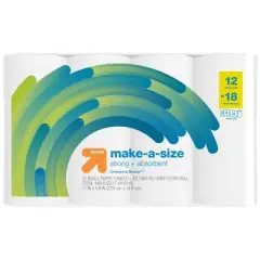 Make-A-Size Paper Towels - up & up&trade;