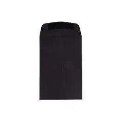 JAM Paper 6 x 9 Open End Catalog Envelopes Black 88095