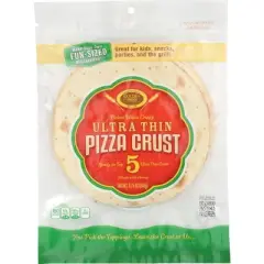 Golden Home Ultimate Thin Pizza Crust 7 Inch - Case of 10/8.75 oz