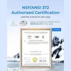 Waterdrop G5P700 Reverse Osmosis Water Filter, NSF/ANSI 372 Certified, 700G Fast Flow Reverse Osmosis System, 7 Stage RO Water Filtration System