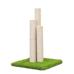 On2Pets Skyline Cat Scratching Post - Beige