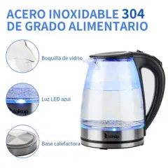 Winado 1.8L 1200-Watt Electric Kettle with Blue LED Light