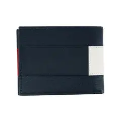 Tommy Hilfiger Men's Leather Orson RFID Bifold Wallet with Removable Passcase