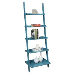 72.25" French Country Bookshelf Ladder - Breighton Home