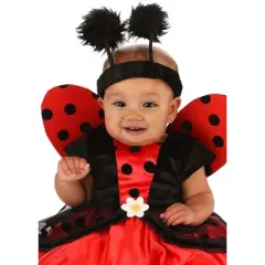 HalloweenCostumes.com Infant Little Ladybug Halloween Costume Dress | Baby Costumes for Playful Dress-Up