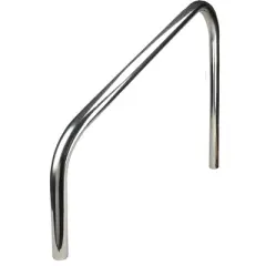 Pool Central Curved Handrails Swimming Pools 2pc 38" - Silver