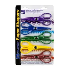 Hygloss&reg; Paper Shapers&reg; Decorative Scissors Set 1, 5 Per Set, 2 Sets