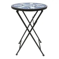 Saint Birch Lori Mosaic Folding Side Table