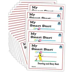 Teacher Created Resources&reg; Smart Start Drawing & Story Book K-1 Journals, Class Pack of 24