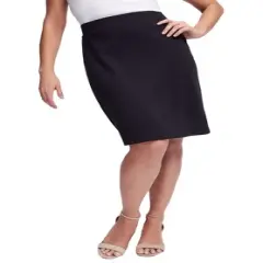Jessica London Women&rsquo;s Plus Size Ponte Knit Skirt