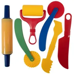 Learning Advantage Dough Tools, 6 Per Set, 3 Sets