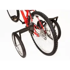 Titan Bikes Heavy-Duty Stabilizer Wheels for Adult Bicycles, Original Training Aid for Full Size Bikes with a 24" to 27" Inch Wheel, Black