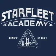 Men's Star Trek Starfleet Academy Emblem Est. 2161 T-Shirt