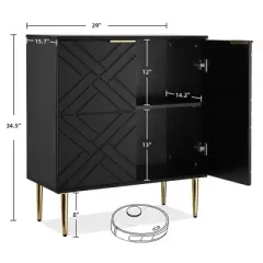 Storage Cabinet with Doors, 29" Modern Accent Cabinet, Sideboard Buffet Cabinet for Dining Room, Living Room, Kitchen