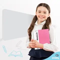 Enday 1-Subject Collage Ruled Spiral Notebook - 70 Sheets