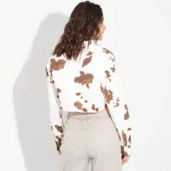 Women's Twill Utility Crop Shirt - Wild Fable&trade;