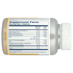 Solaray Vitamin B-Complex 100, 100 VegCaps