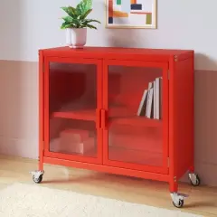 2 Door Metal Rolling Locker Storage Cabinet - Room Essentials&trade;