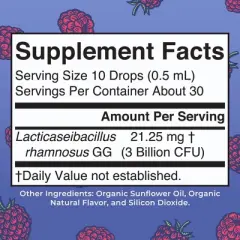 MaryRuth's Organic Teen Precision Probiotic Digestive Liquid Drops