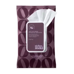 Niches & Nooks Intimate pH Balanced Refreshing Flushable Feminine Wipes - Fresh Fig - 45ct