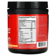 SIXSTAR Pre-Workout Explosion Ripped 2.0, Peach Mango, 8.47 oz (240 g)